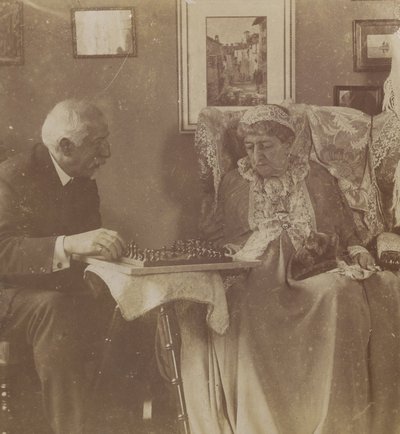 Hardinge Hay Cameron and Lady Dalrymple Playing Chess by Henry Herschel Hay Cameron